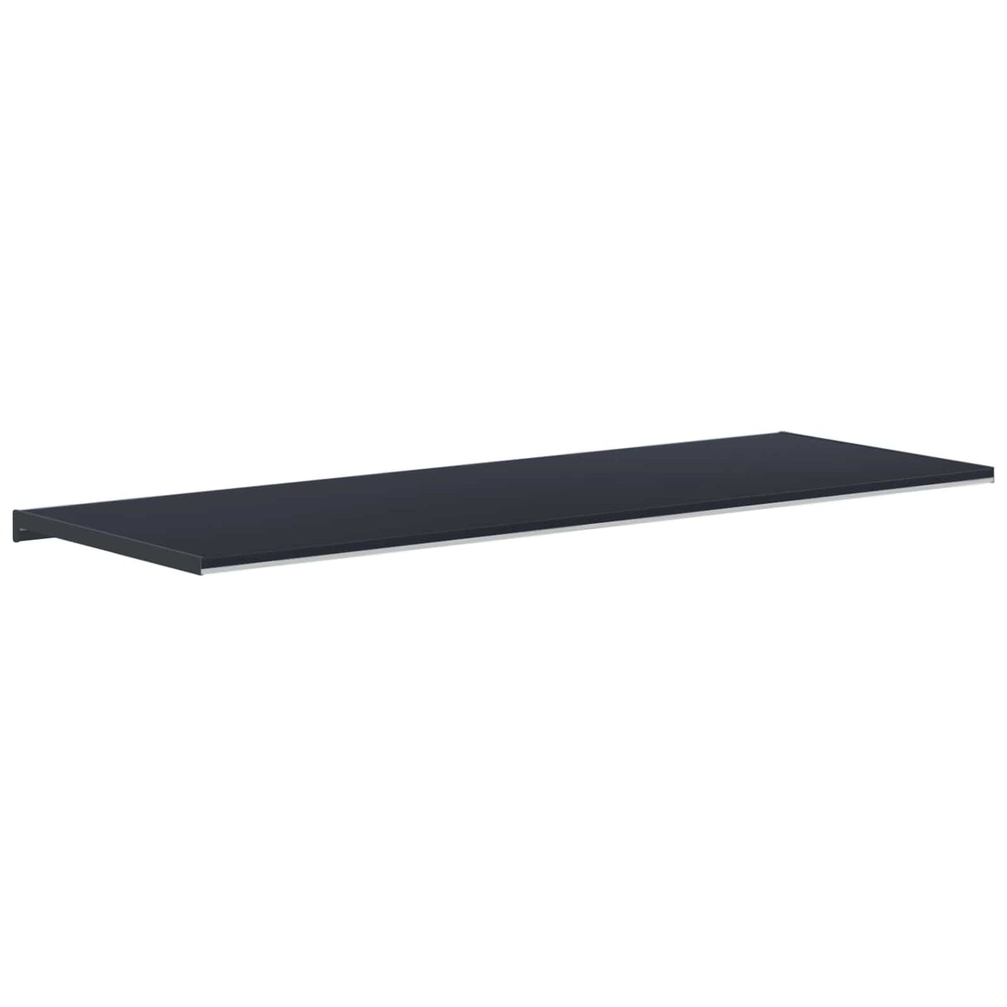 Window Sill Anthracite with wood grain 160 x 50 x 4.5 cm PVC