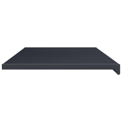 Window Sill Anthracite with wood grain 160 x 50 x 4.5 cm PVC