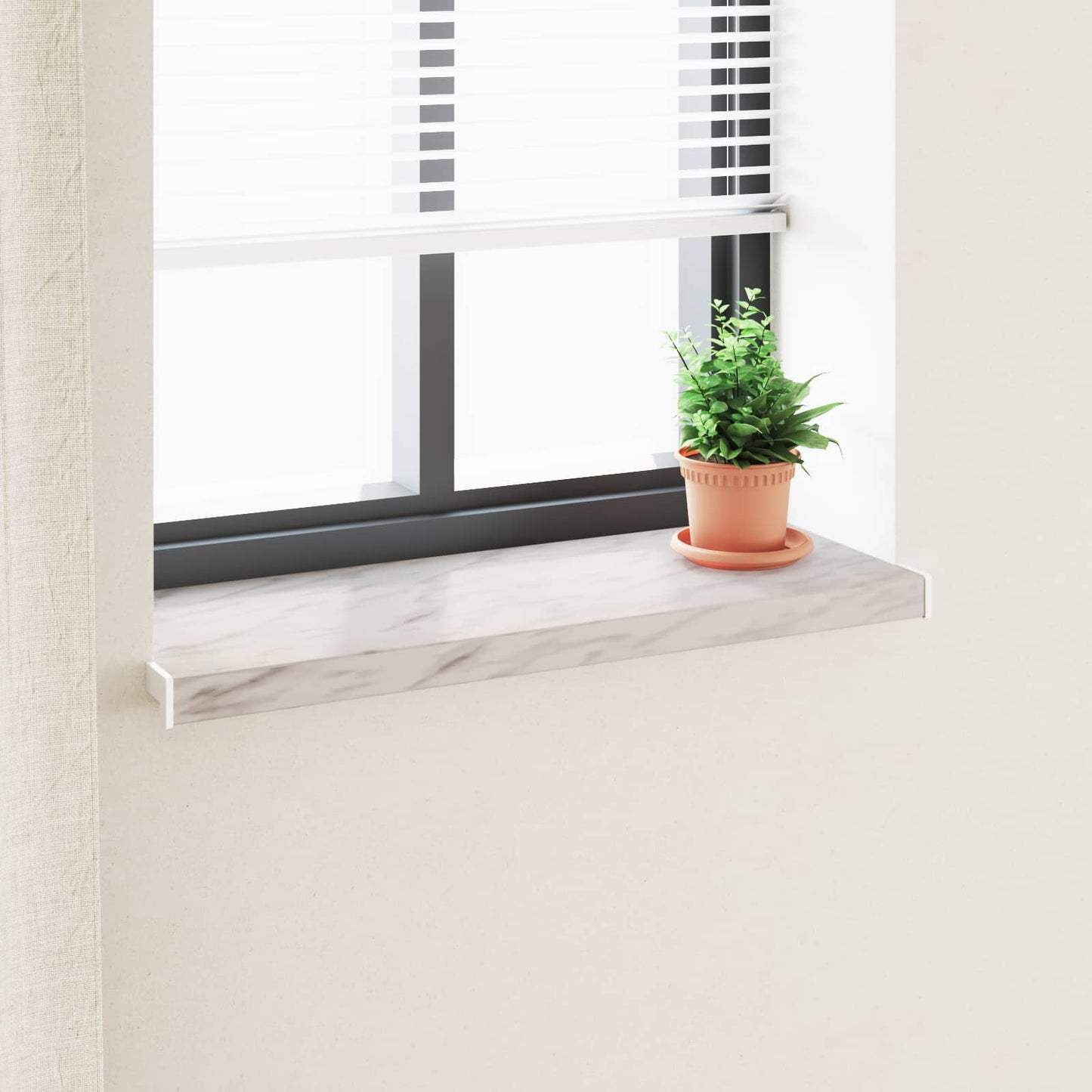 Window Sill Marble texture 60 x 35 x 4.5 cm PVC