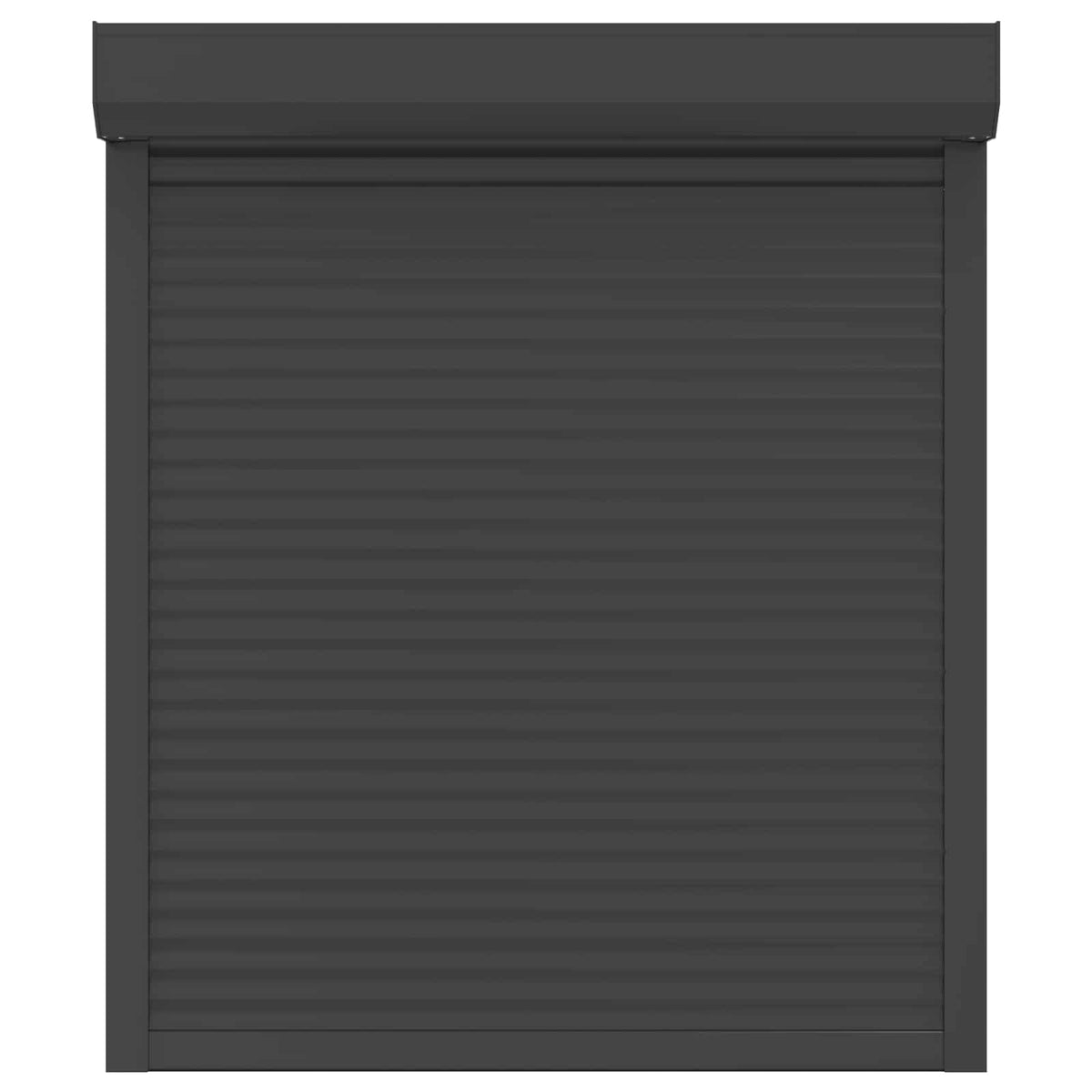 Roller Shutter Manual Anthracite 110 x 130 cm