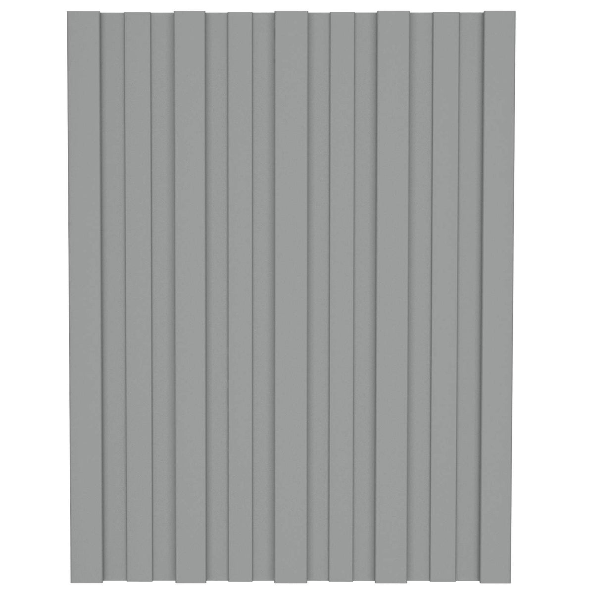 Roof Panel 36 pcs Grey 60 x 45 cm Galvanised steel