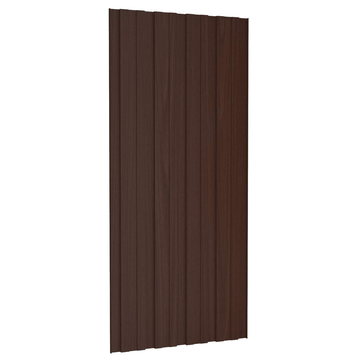 Roof Panel 36 pcs Brown 100 x 45 cm Galvanised steel