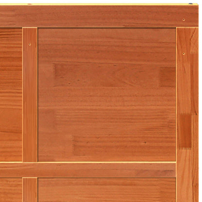 Barn Door Wax brown 100 x 2.5 x 208 cm Solid Pine Wood