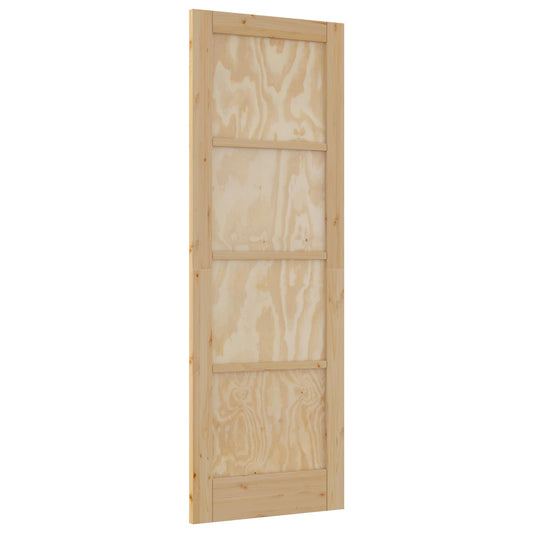 Interior Door 73.5 x 211 cm Plywood Natural