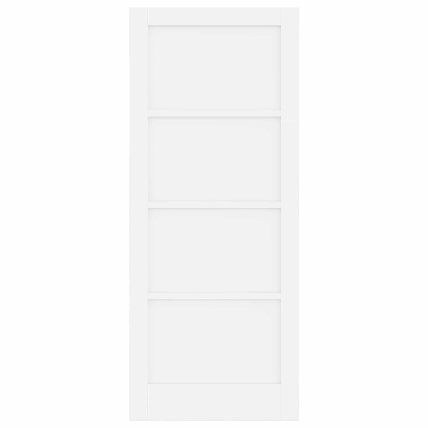 Interior Door White 83 x 202 cm Plywood