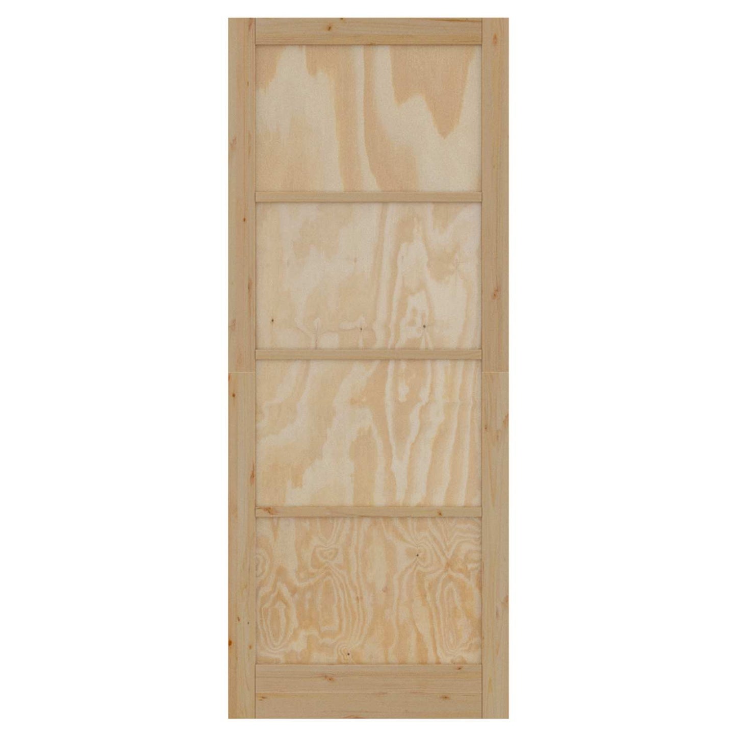 Interior Door Natural 83 x 232 cm Plywood