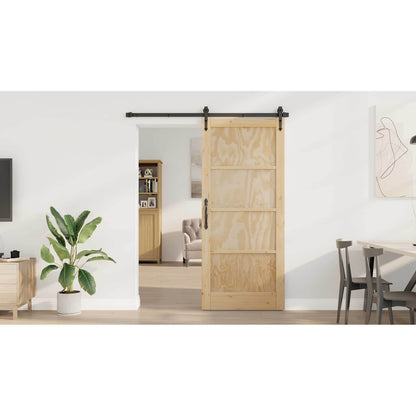 Interior Door Natural 86 x 198.5 cm Plywood