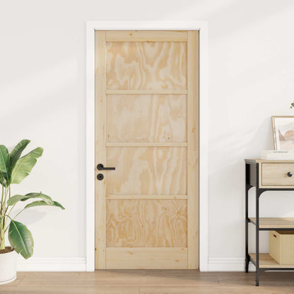 Interior Door Natural 86 x 198.5 cm Plywood