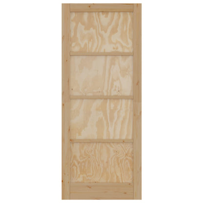 Interior Door Natural 86 x 211 cm Plywood