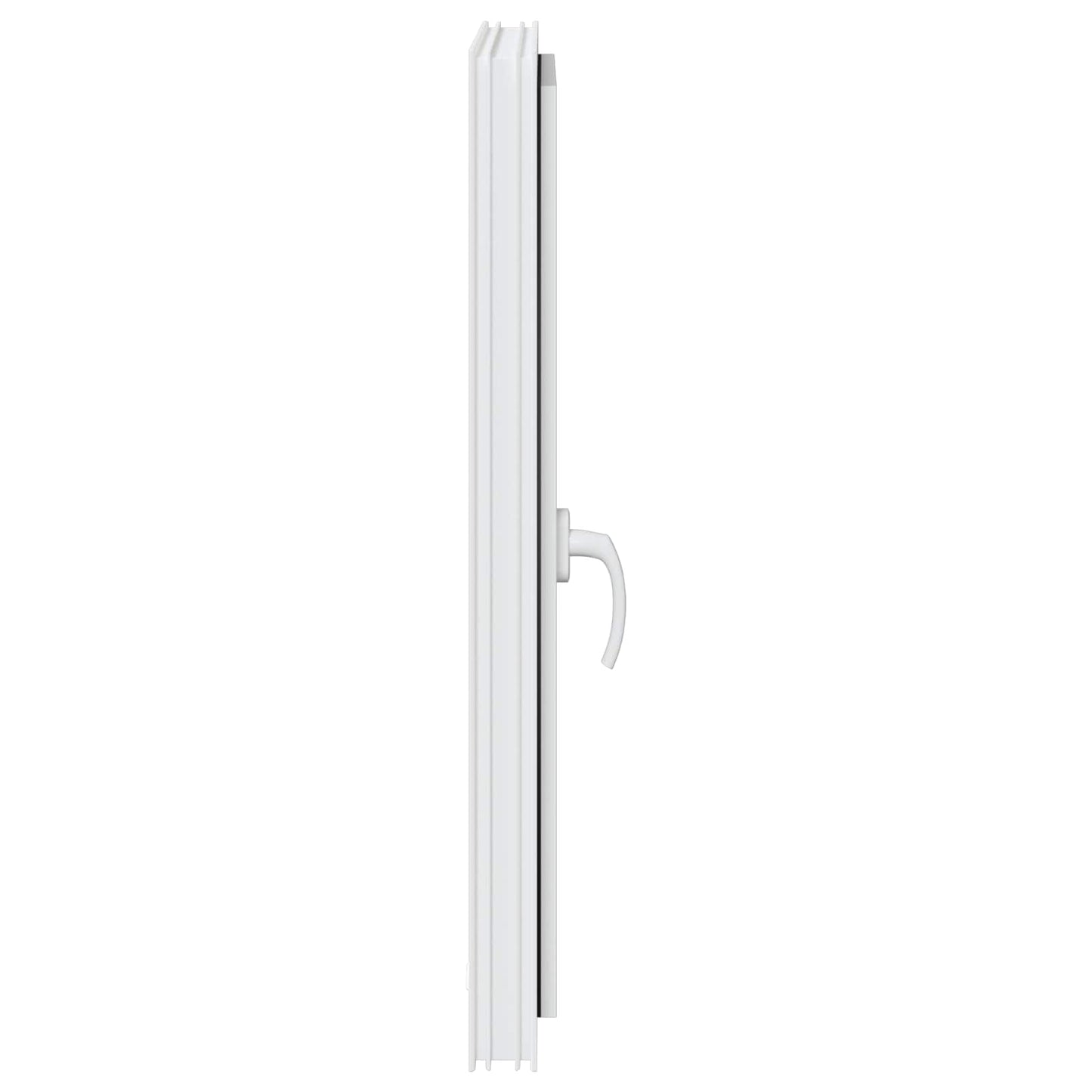 Basement Window RISOR 60 x 80 cm PVC and Glass White