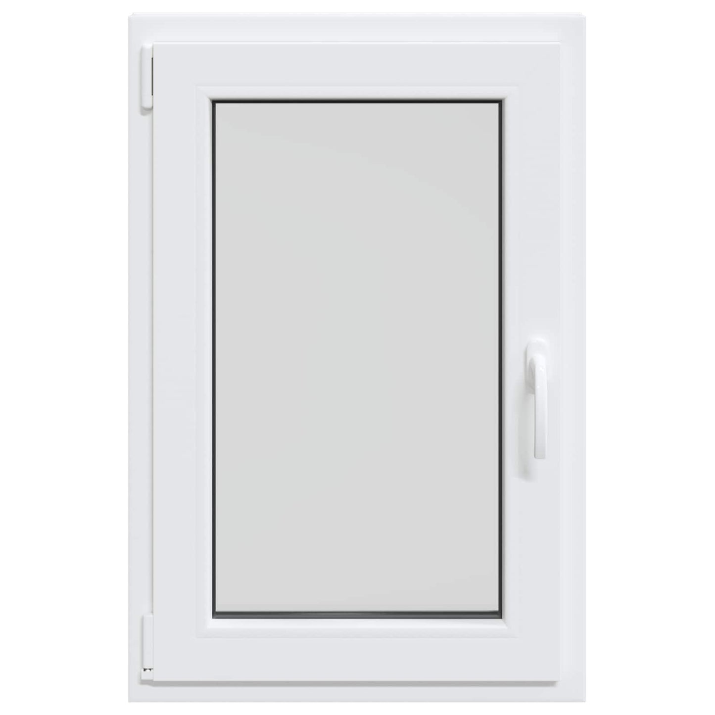 Basement Window RISOR 60 x 80 cm PVC and Glass White