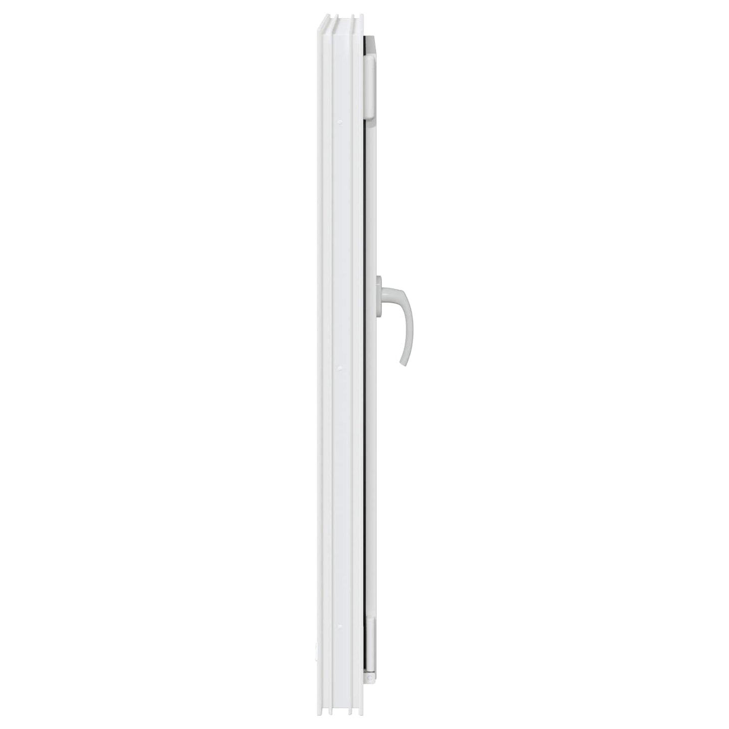 Basement Window RISOR 60 x 90 cm PVC and Glass White