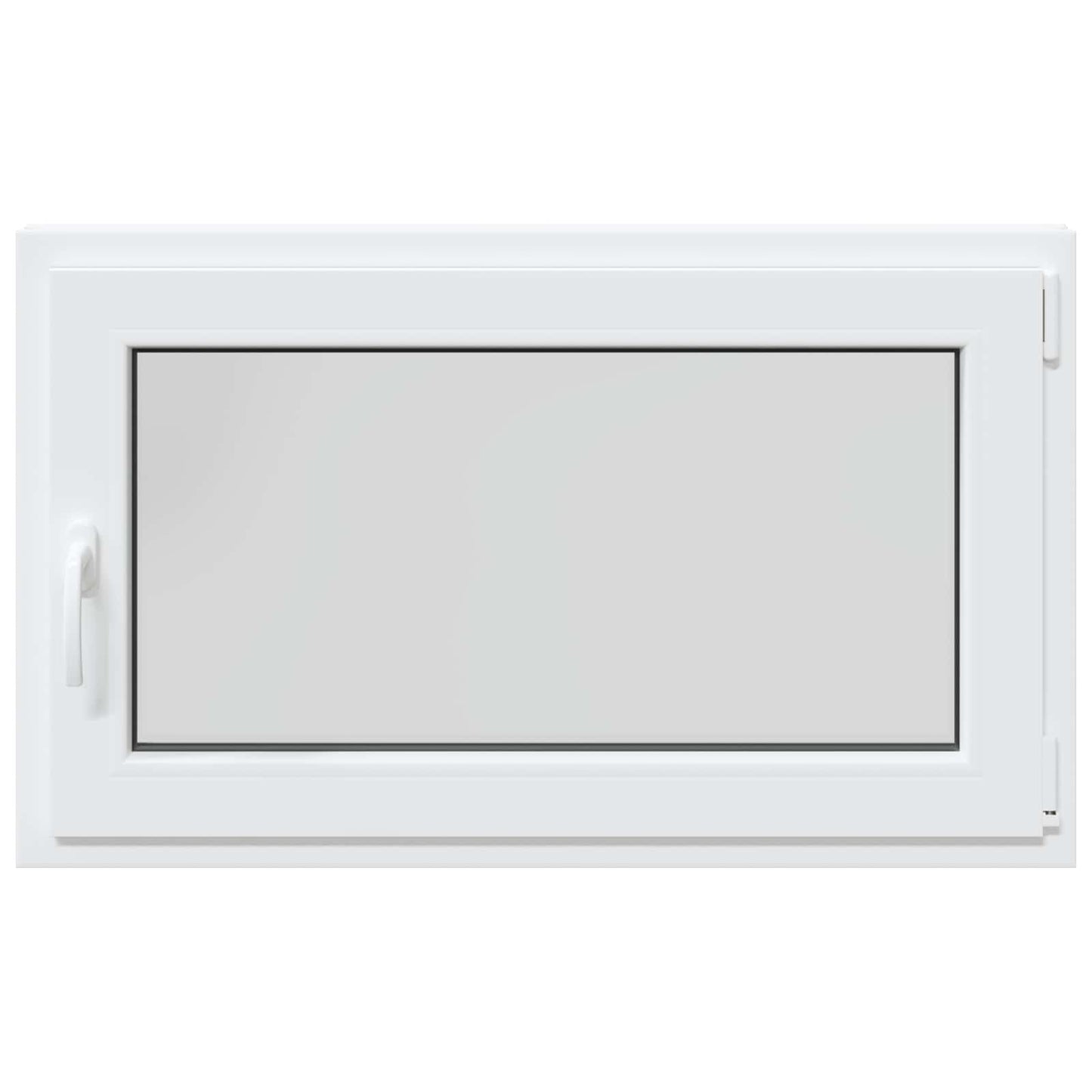 Basement Window RISOR 100 x 60 cm PVC and Glass White