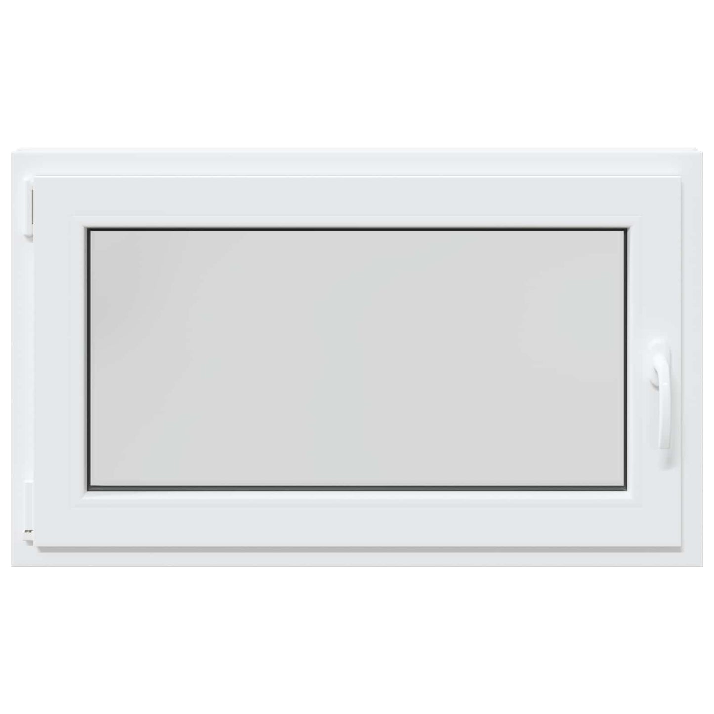 Basement Window RISOR 100 x 60 cm PVC and Glass White
