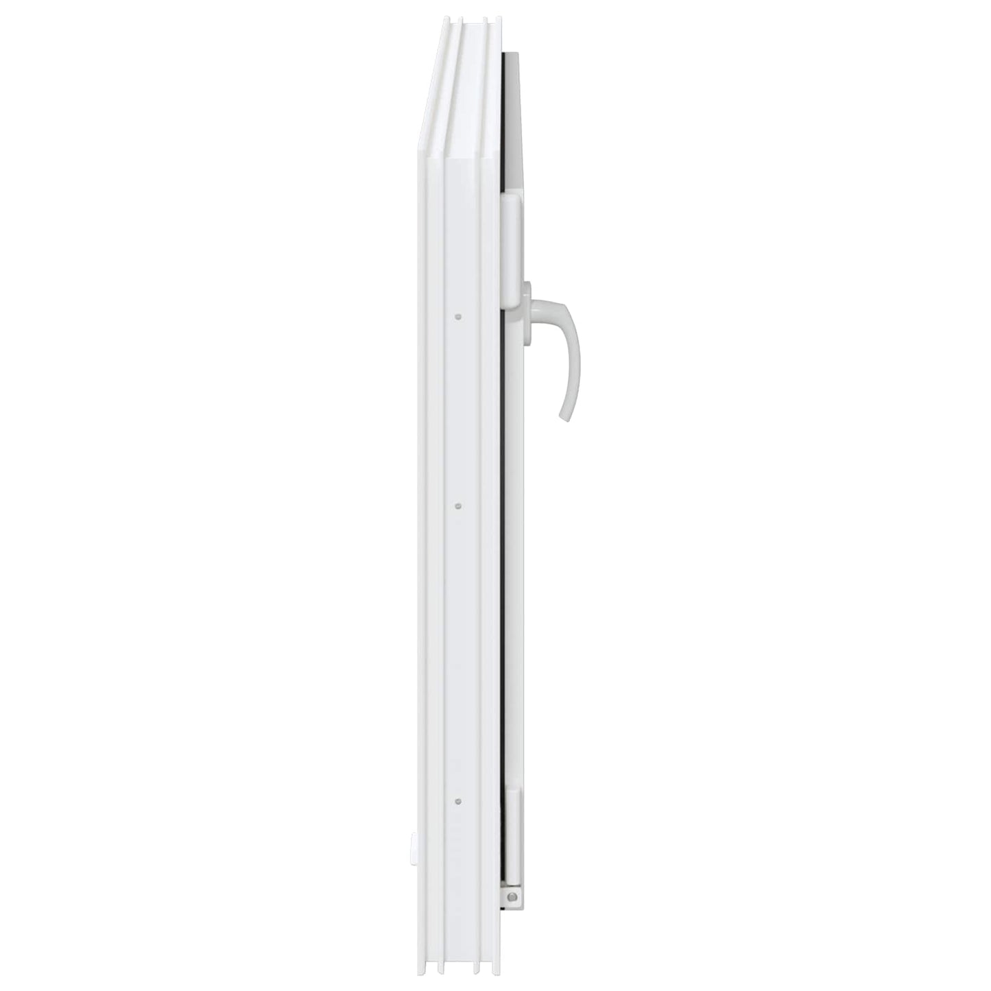Basement Window RISOR 100 x 60 cm PVC and Glass White
