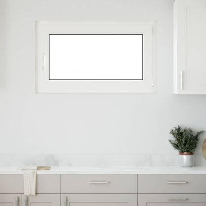 Tilt & Turn Basement Window RISOR 100 x 70 cm PVC and Glass