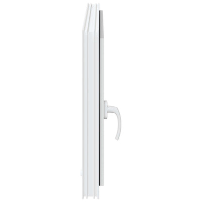 Tilt & Turn Basement Window RISOR 100 x 70 cm PVC and Glass