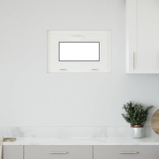 Basement Window Internal Colour White RISOR 60 x 40 cm
