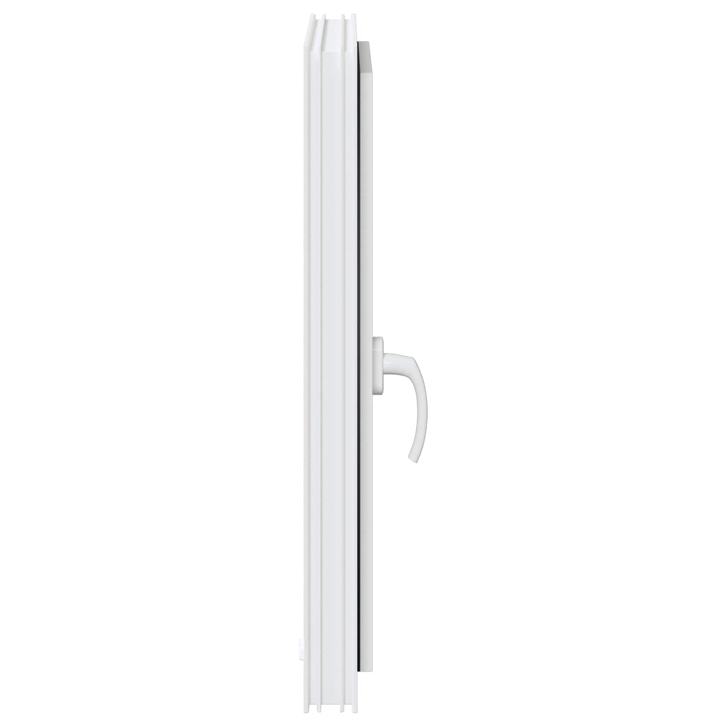 Basement Window RISOR 50 x 75 cm PVC and Glass White