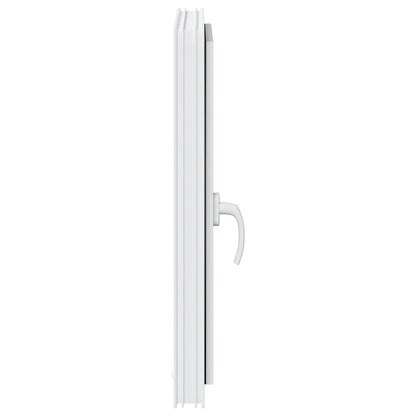 Basement Window RISOR 50 x 75 cm PVC and Glass White