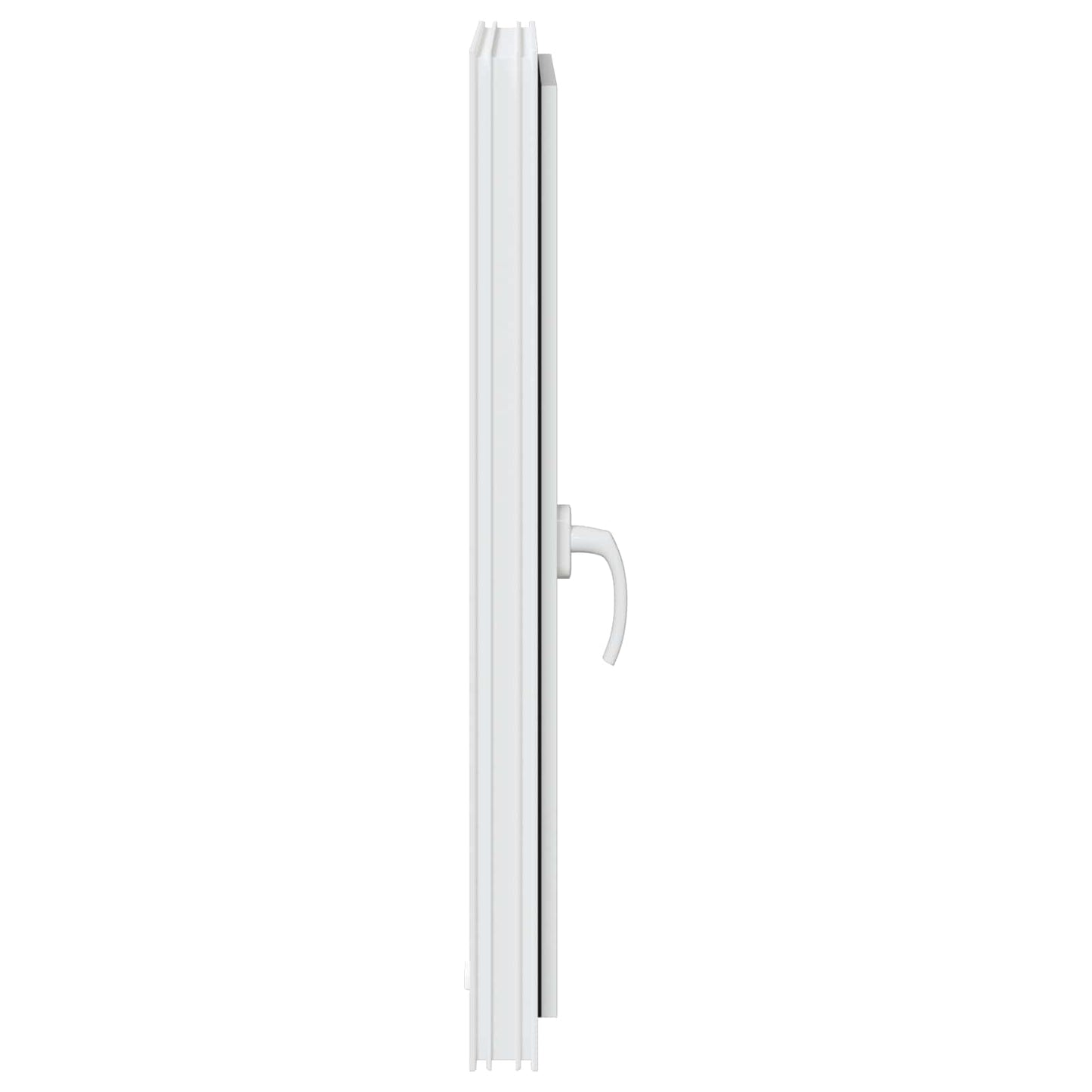 Basement Window RISOR 60 x 80 cm PVC and Glass White