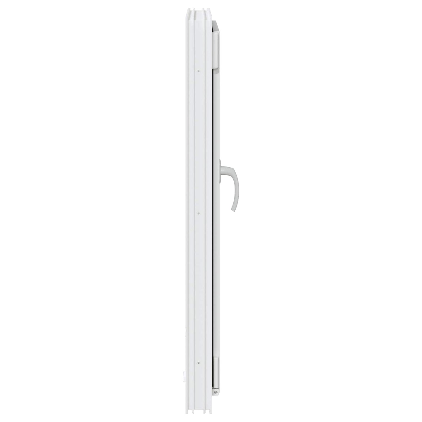 Basement Window RISOR 60 x 90 cm PVC and Glass White