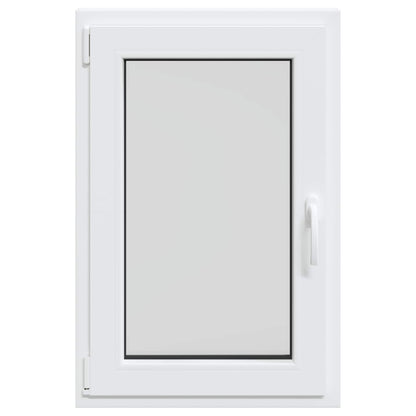 Basement Window RISOR 60 x 100 cm PVC and Glass White
