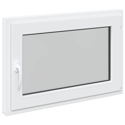 Basement Window RISOR 90 x 60 cm PVC and Glass White