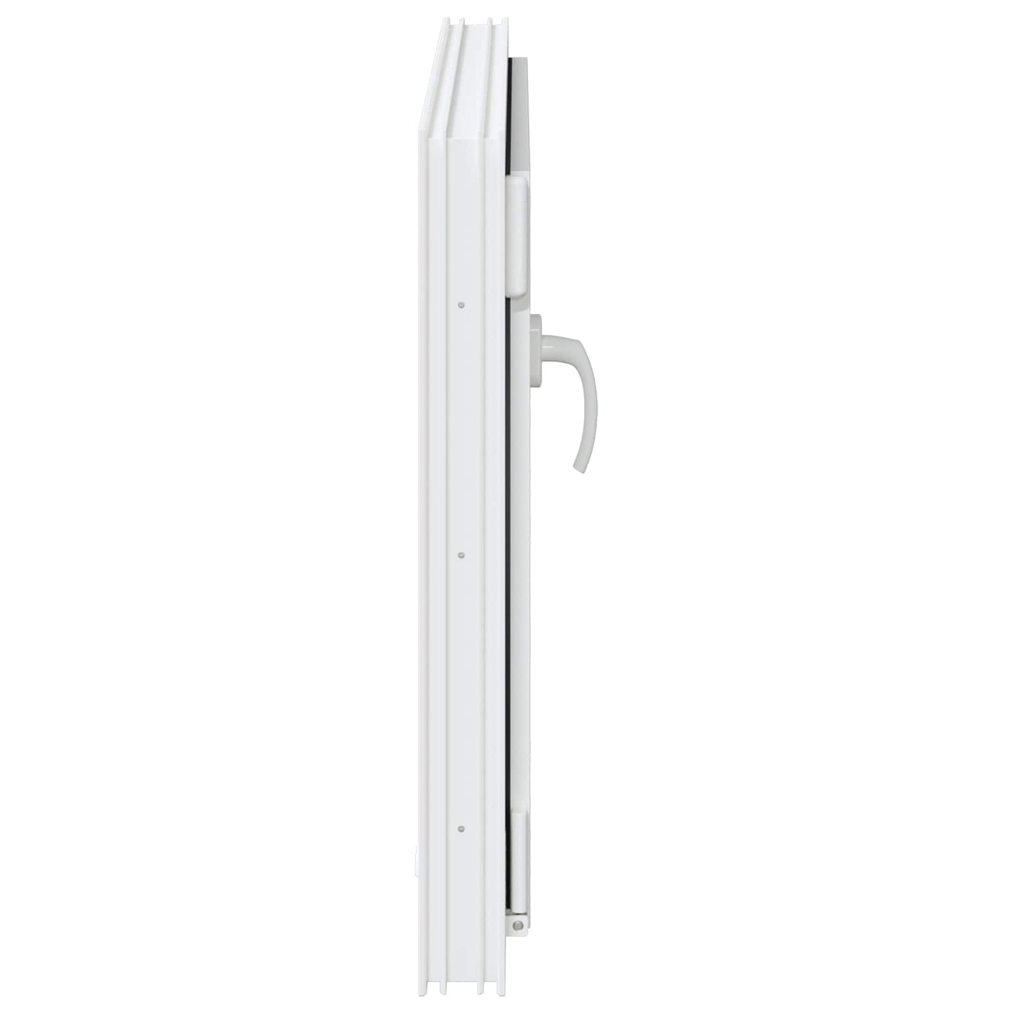 Basement Window RISOR 100 x 50 cm PVC and Glass White