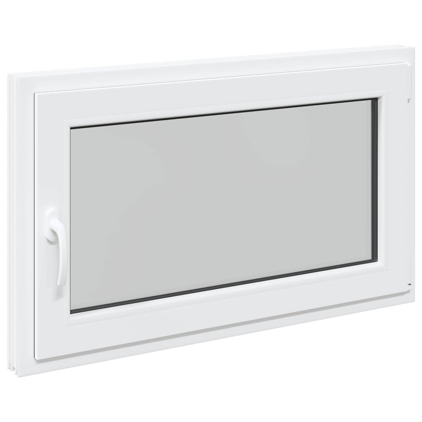 Tilt & Turn Basement Window RISOR 100 x 70 cm PVC and Glass