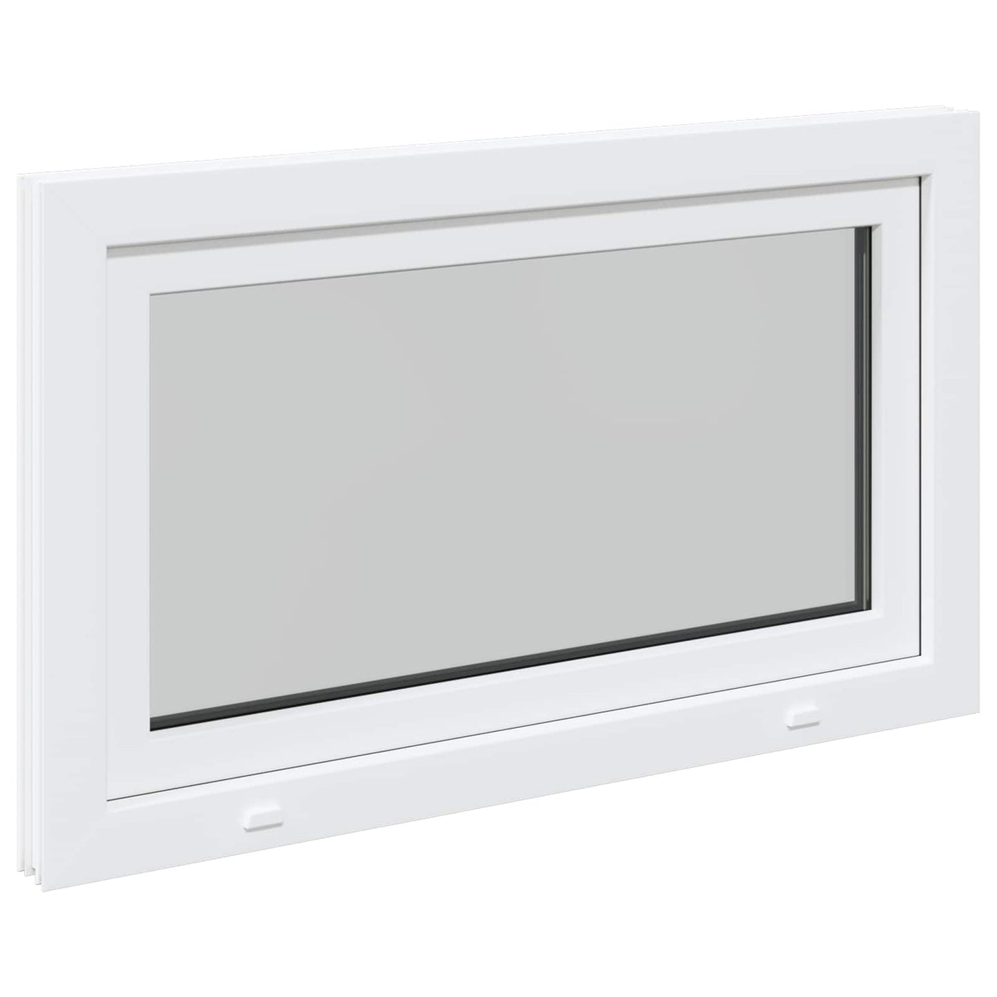 Tilt & Turn Basement Window RISOR 100 x 70 cm PVC and Glass