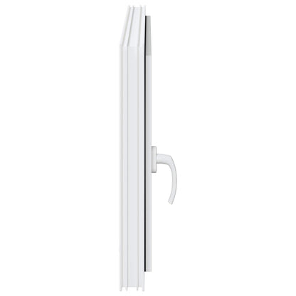 Tilt & Turn Basement Window RISOR 100 x 70 cm PVC and Glass