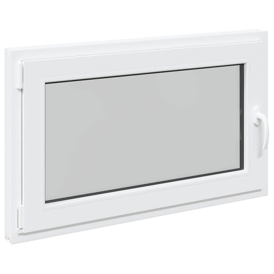 Tilt & Turn Basement Window RISOR 100 x 70 cm PVC and Glass