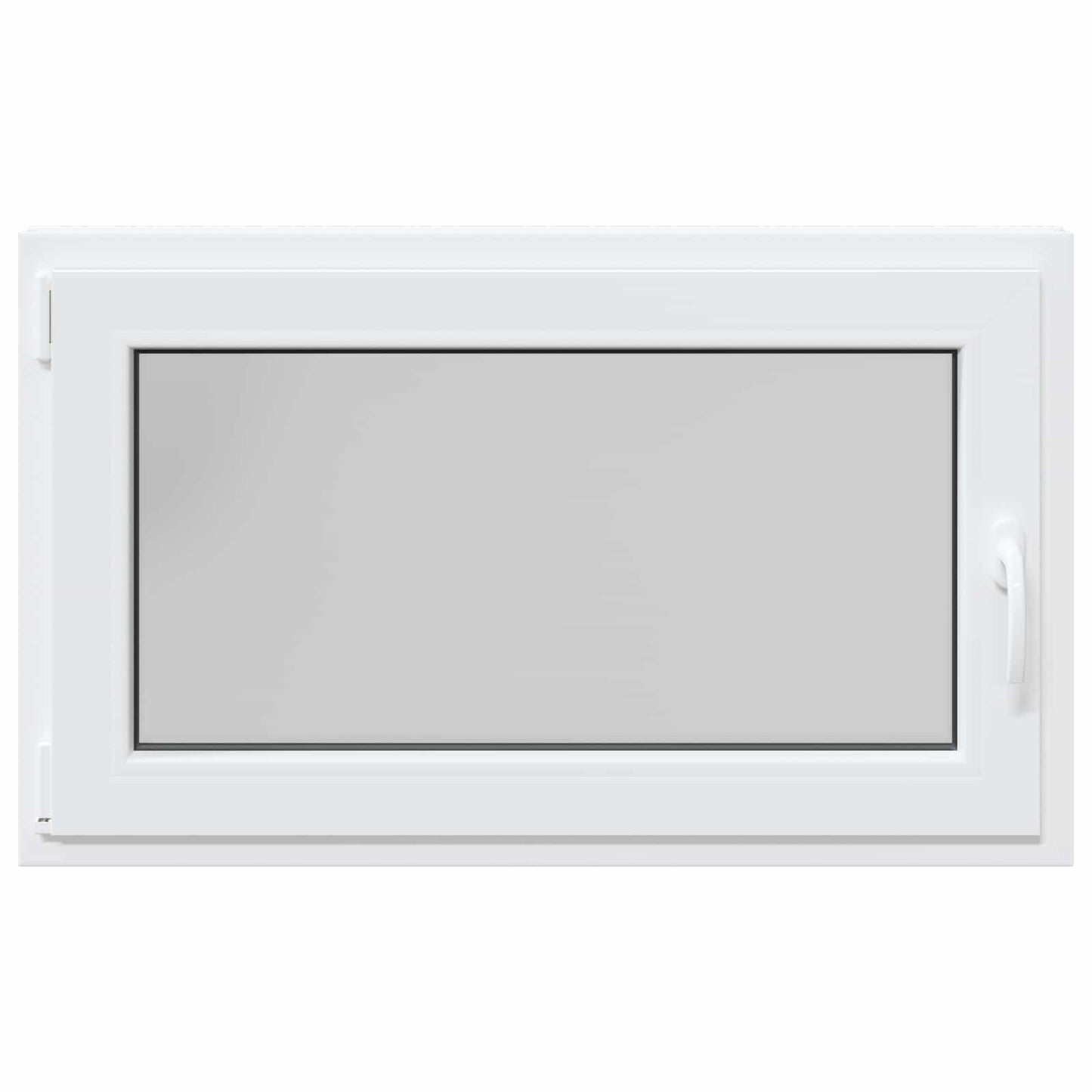 Basement Window RISOR 100 x 70 cm PVC and Glass White