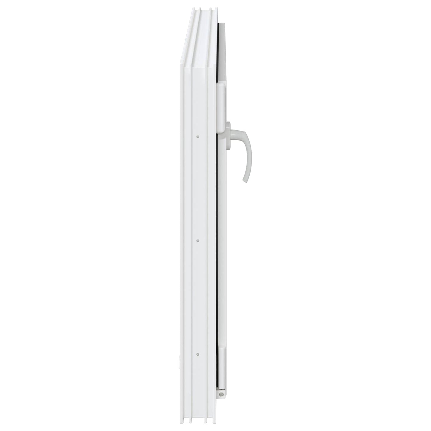 Basement Window RISOR 100 x 70 cm PVC and Glass White