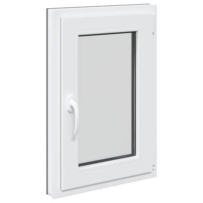 Basement Window RISOR 50 x 75 cm PVC and Glass Anthracite
