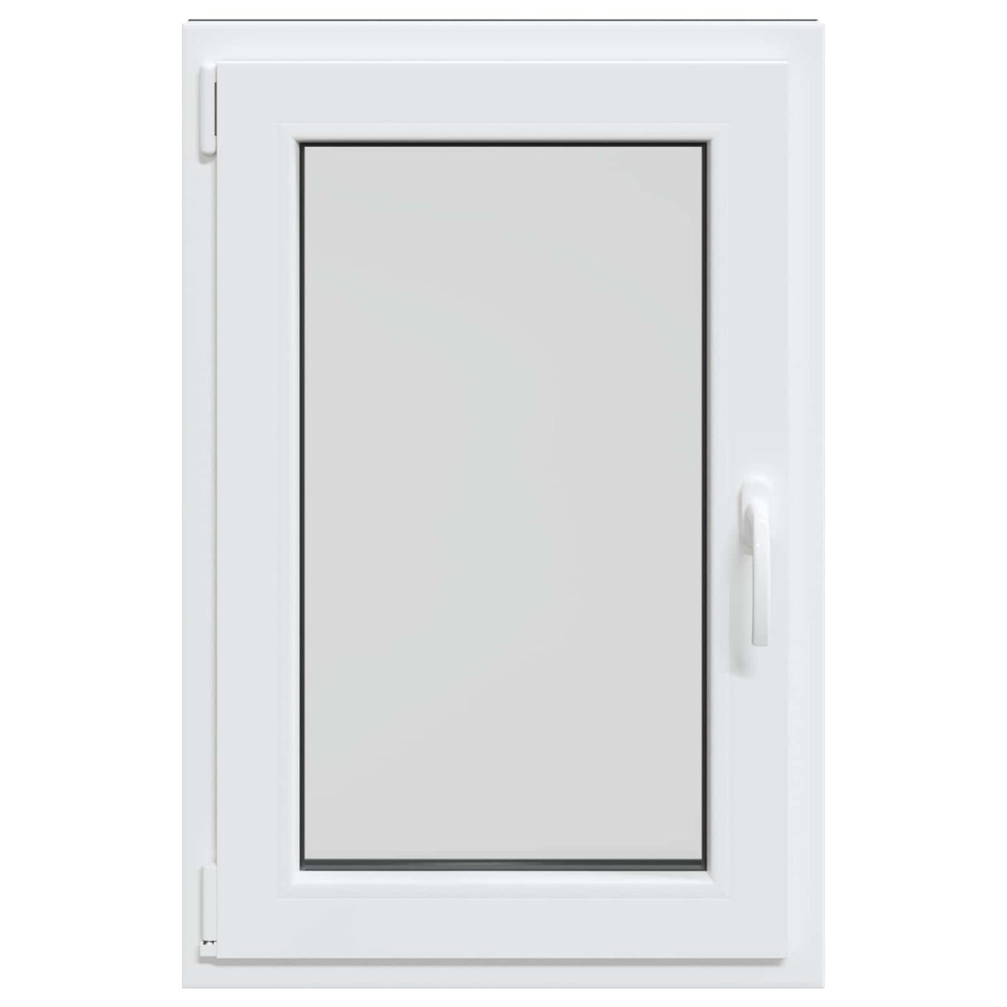 Basement Window RISOR 60 x 90 cm PVC and Glass Anthracite