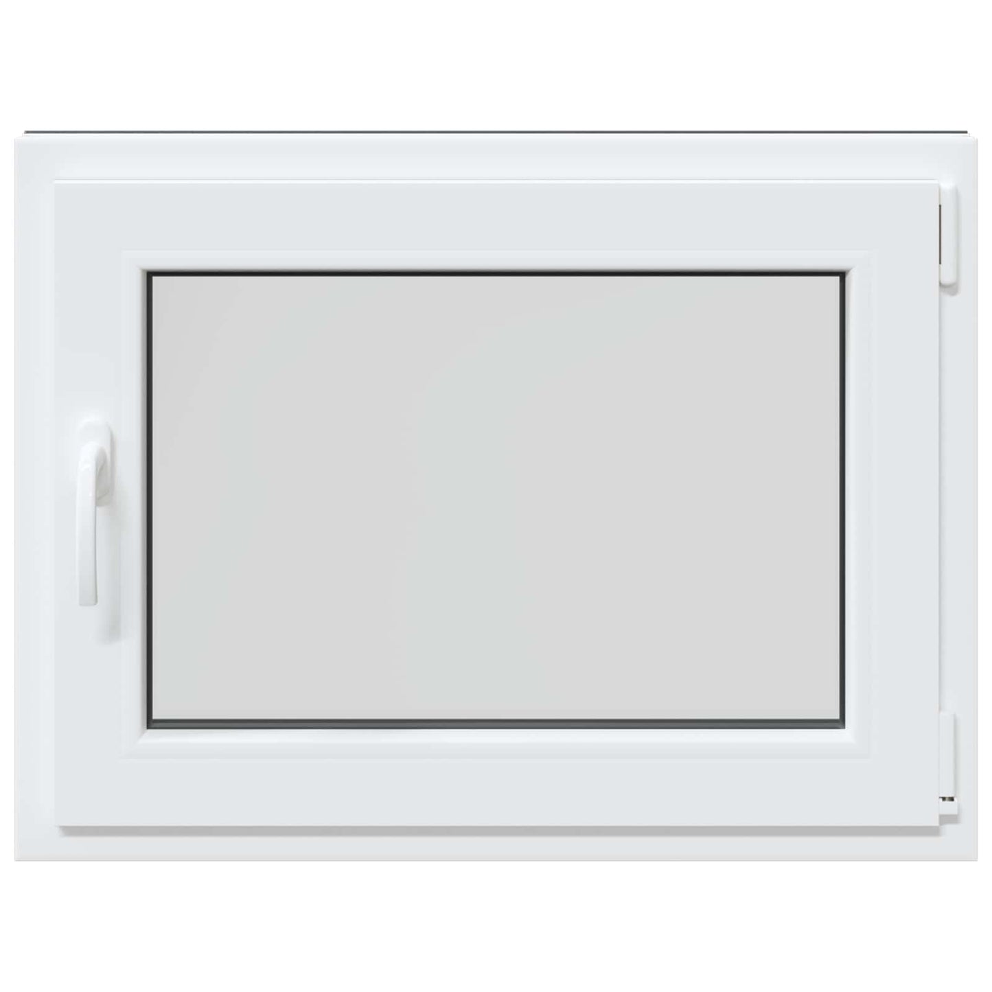 Basement Window RISOR 60 x 100 cm PVC and Glass Anthracite