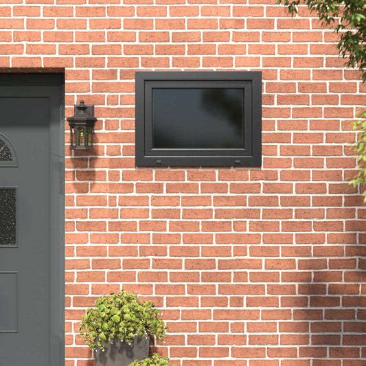 Basement Window Internal Colour White RISOR 80 x 50 cm