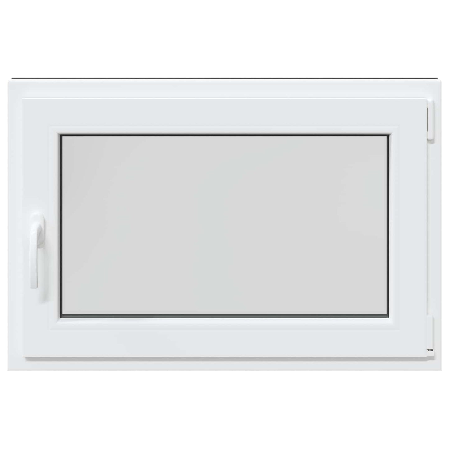 Basement Window RISOR 90 x 60 cm PVC and Glass Anthracite