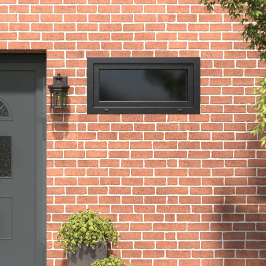 Tilt & Turn Basement Window RISOR 100 x 50 cm PVC and Glass