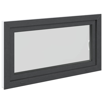 Tilt & Turn Basement Window RISOR 110 x 70 cm PVC and Glass