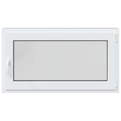 Tilt & Turn Basement Window RISOR 110 x 70 cm PVC and Glass