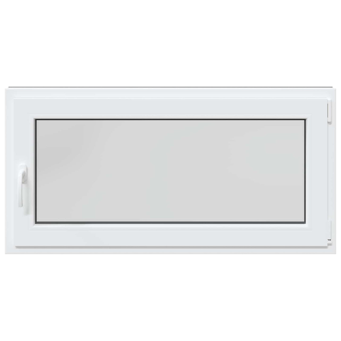 Basement Window RISOR 120 x 60 cm PVC and Glass Anthracite