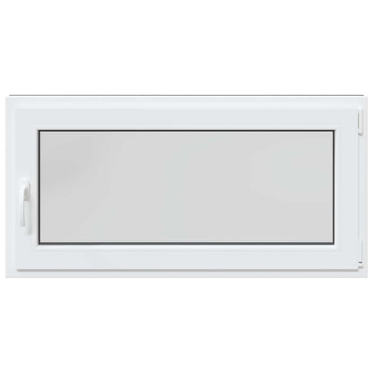 Basement Window RISOR 120 x 60 cm PVC and Glass Anthracite