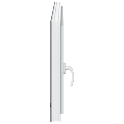 Basement Window RISOR 120 x 60 cm PVC and Glass Anthracite
