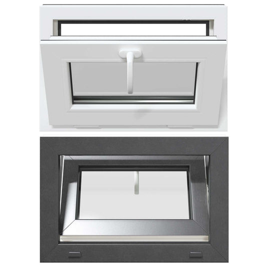 Basement Window RISOR 60 x 40 cm PVC and Glass