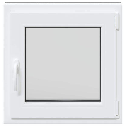 Basement Window RISOR 50 x 50 cm PVC and Glass Anthracite
