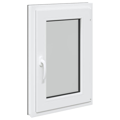Basement Window RISOR 50 x 75 cm PVC and Glass Anthracite
