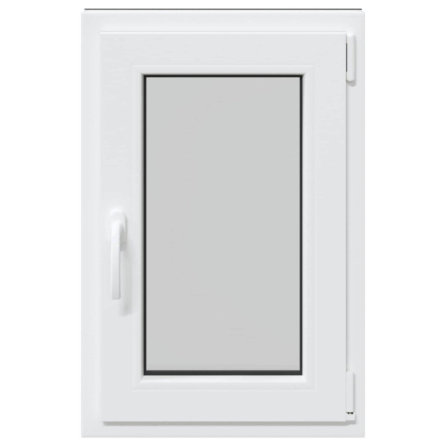 Basement Window RISOR 50 x 75 cm PVC and Glass Anthracite